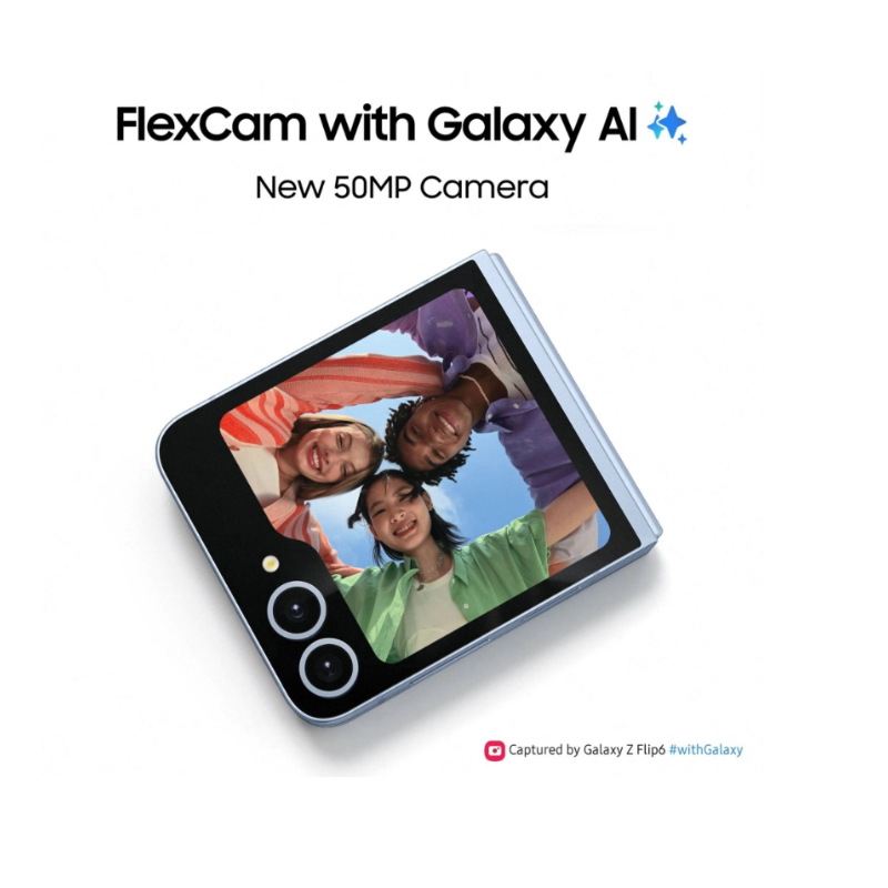 Samsung Galaxy Flip6 (Silver Shadow,512GB) - Image 2