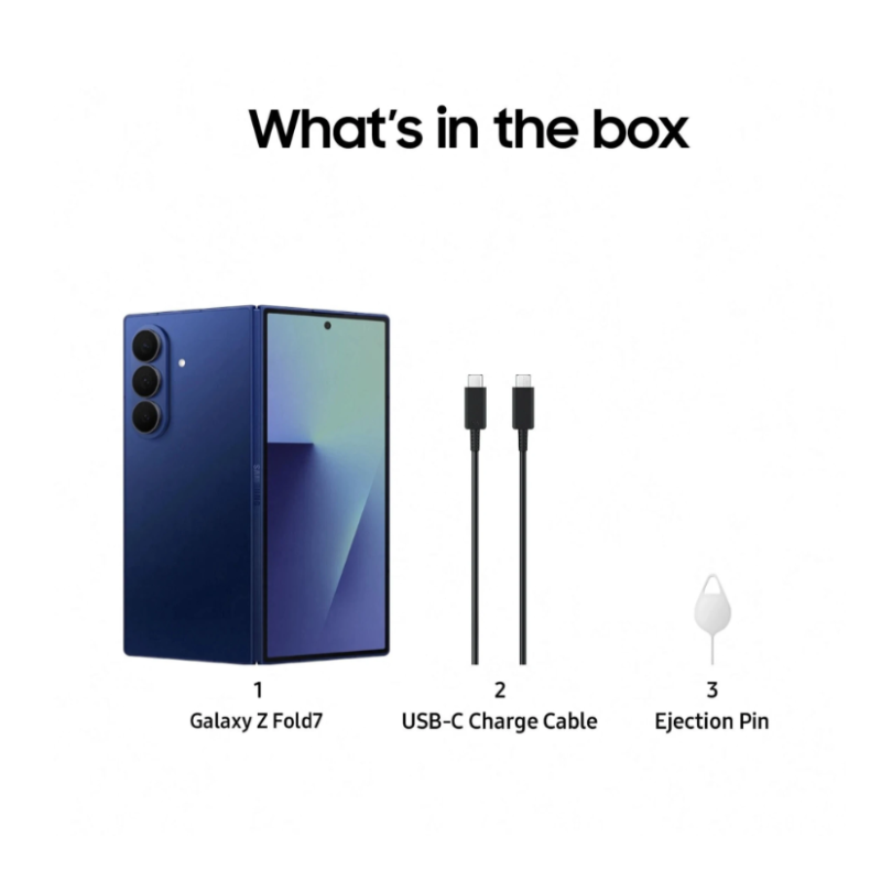 Samsung Galaxy Fold7(Blue Shadow,256GB) - Image 9
