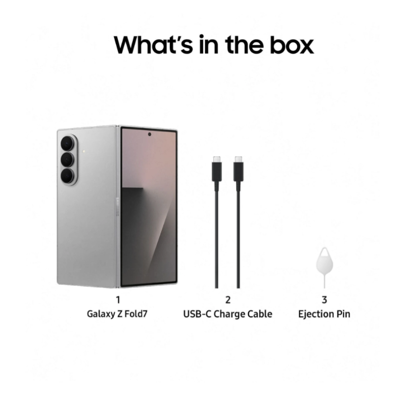 Samsung Galaxy Fold7(Silver Shadow,256GB) - Image 9