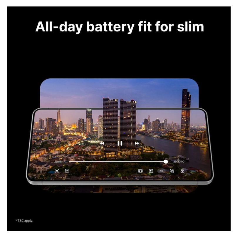 Samsung Galaxy S25 Edge(Titanium jetblack,256GB) - Image 10