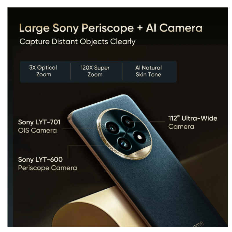 Realme 13 Pro+ 5G (Emerald Green,12GB+512GB) - Image 4