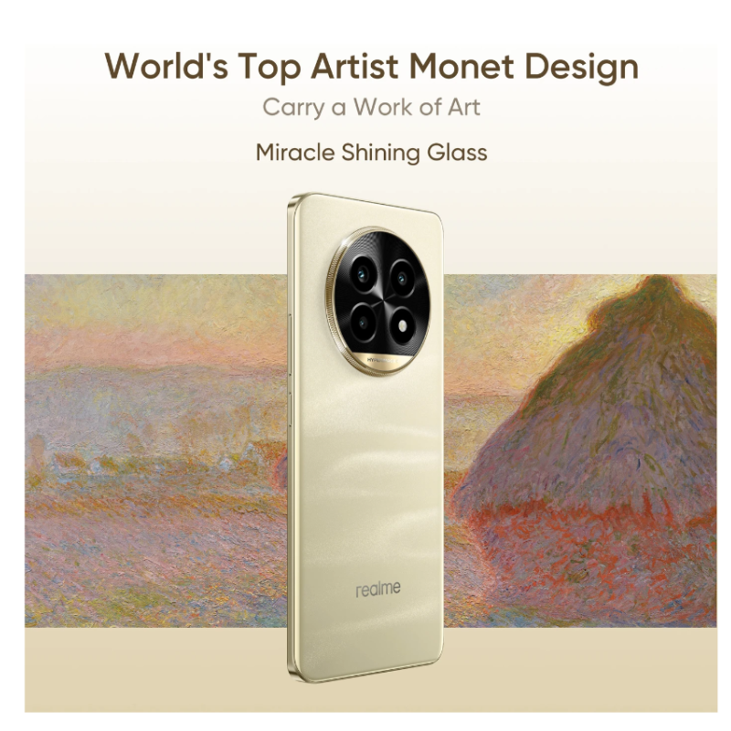 Realme 13 Pro 5G (Monet Gold,8GB+128GB) - Image 4