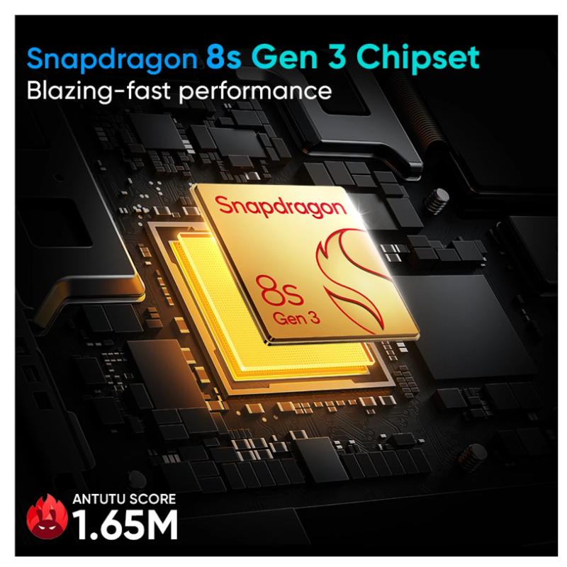 Realme GT 6 5G(Fluid Silver,12GB+256GB) - Image 3