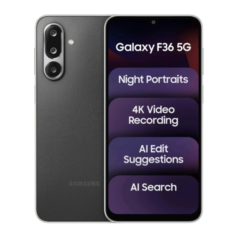 Samsung Galaxy F36(Black,128GB)