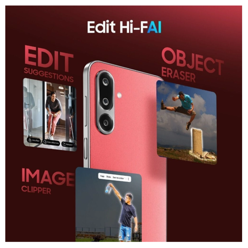 Samsung Galaxy F36(Red,128GB) - Image 3
